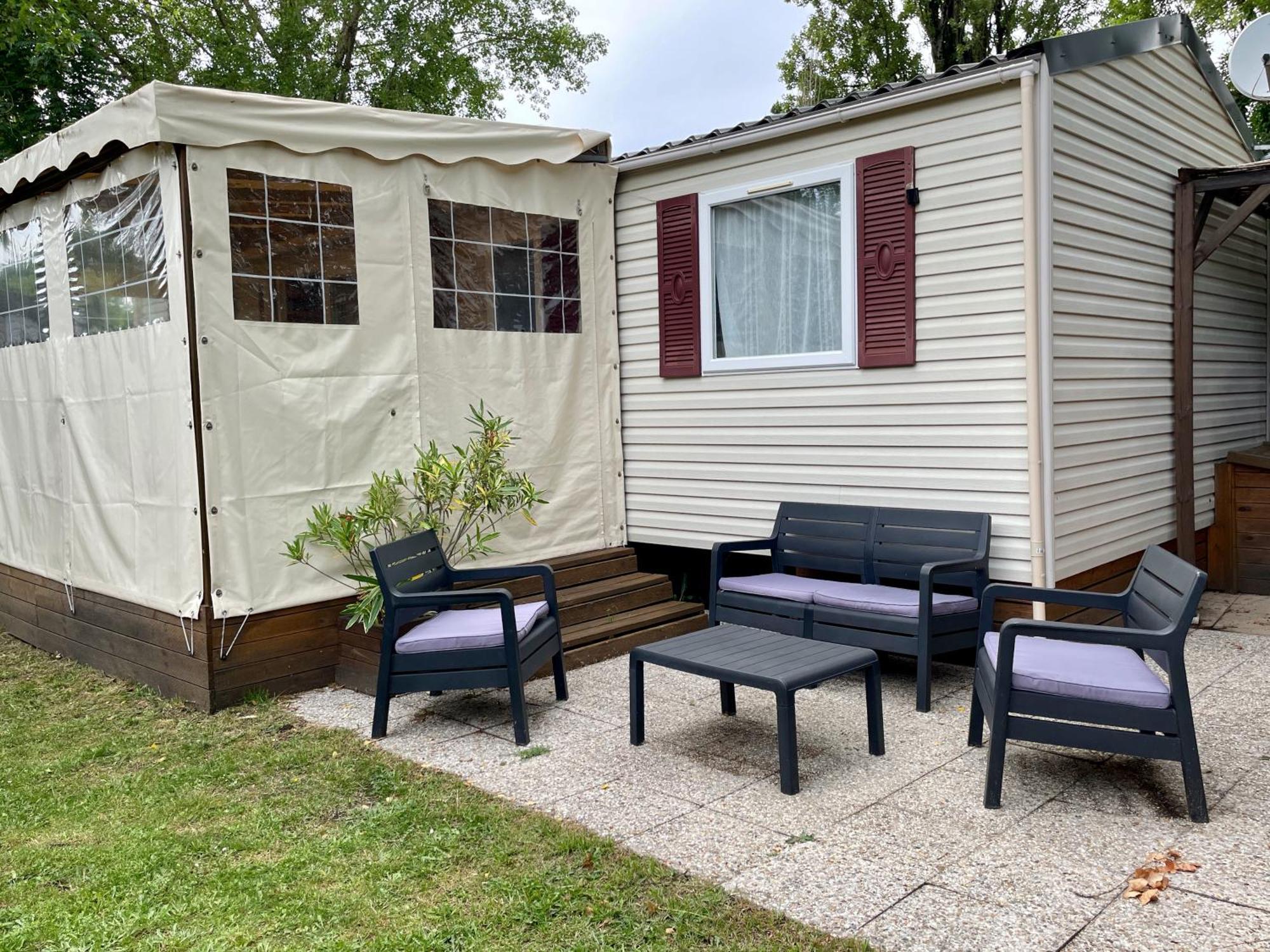 Mobilhome Jf64 40M2 Camping Familial Les Mathes Eksteriør bilde